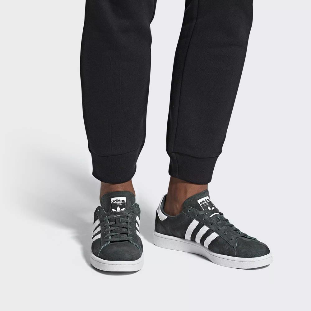 Adidas Campus Tenis Verdes Para Hombre (MX-50485)